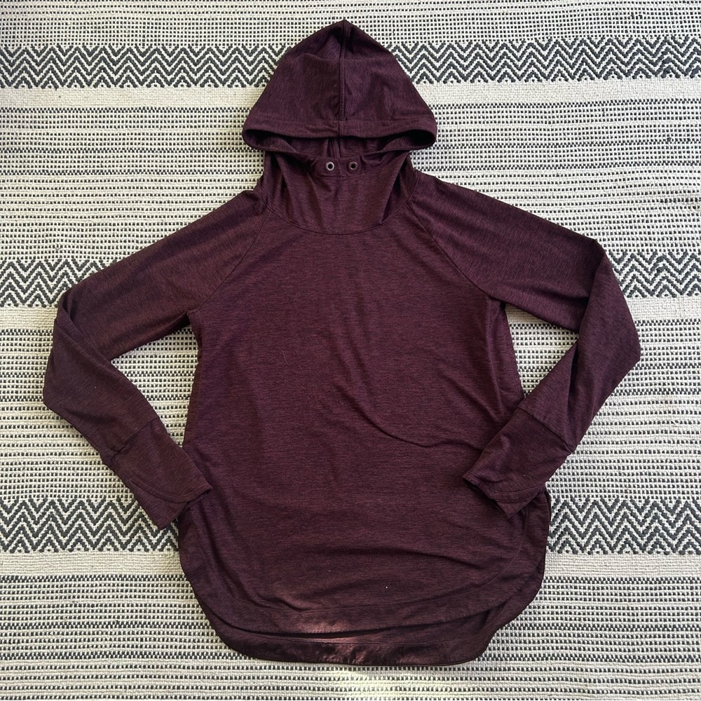 Athleta Women's Heather Purple Hoodie